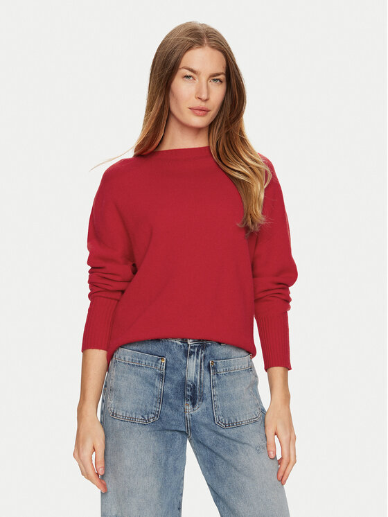 ViCOLO Sveter 77034S Červená Regular Fit
