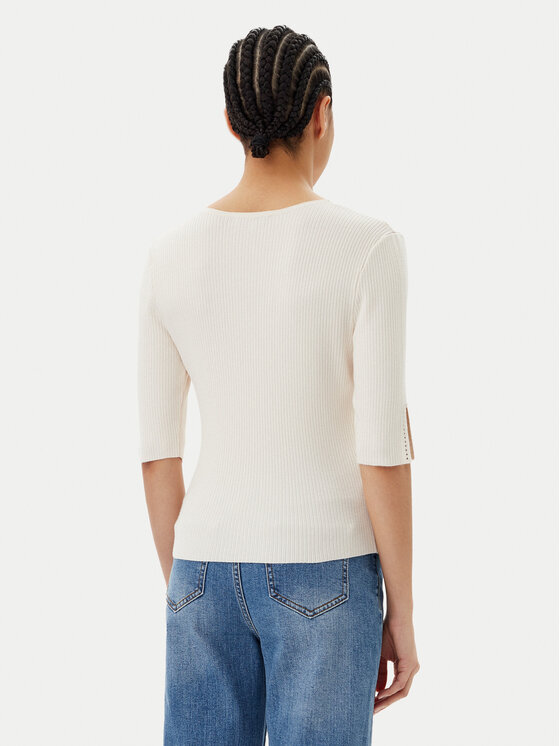 Morgan Morgan Pullover 251-MCHAMPI Beige Slim Fit