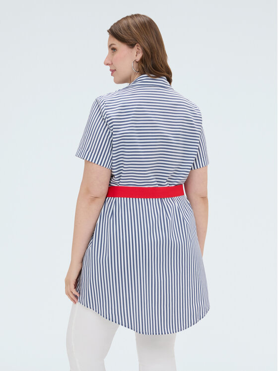 Fiorella Rubino Fiorella Rubino Koszula 5078T001577N0Z4 Niebieski Regular Fit