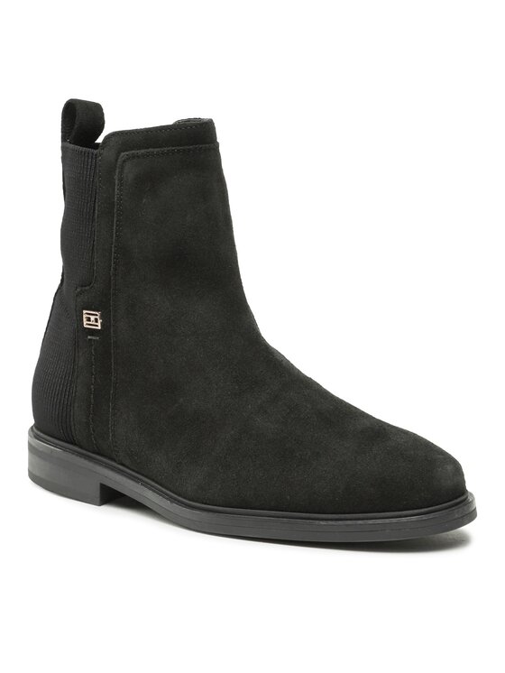 Tommy Hilfiger Tommy Hilfiger Stiefeletten Tommy Essentials Boot FW0FW07474 Schwarz