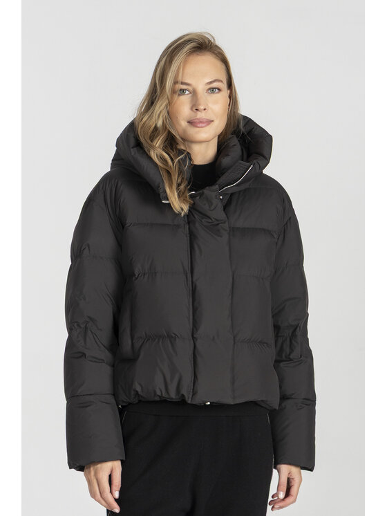 Deni Cler Milano Deni Cler Milano Kurtka zimowa T-DC-9059-E5-40-90-1 Czarny Oversize
