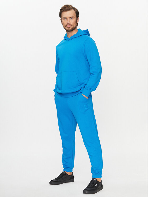 4F 4F Pantaloni da tuta 4FAW23TTROM453 Blu Regular Fit