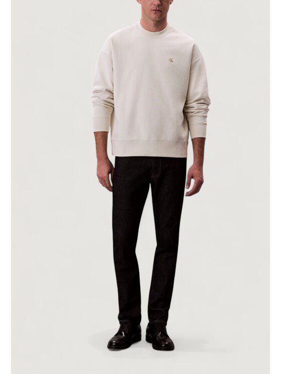 Calvin Klein Jeans Calvin Klein Jeans Felpa PREMIUM TERRY MONOGR Bianco Premium Fit