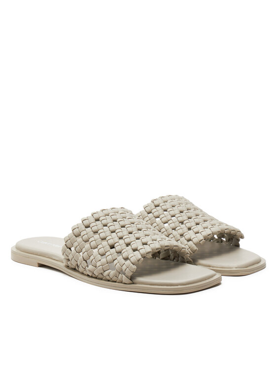 Calvin Klein Calvin Klein Plätud Flat Slide Latt HW0HW02143 Beež