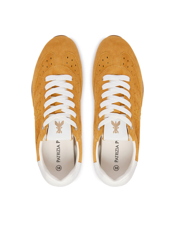 Patrizia Pepe Patrizia Pepe Sneakersy PPJ365.09 Żółty ciemny