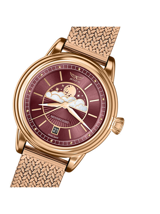 Aviator Aviator Orologio V.1.33.2.265.4GM-SET Oro rosa