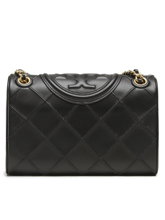 Tory Burch Tory Burch Дамска чанта Fleming Soft Small Convertible Shoulder Bag 139060 Черен