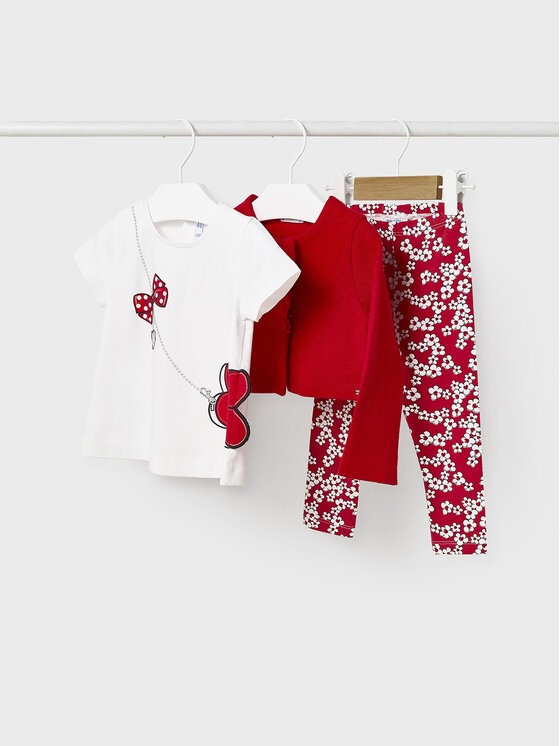 Completo T-shirt, maglione e leggings -1774