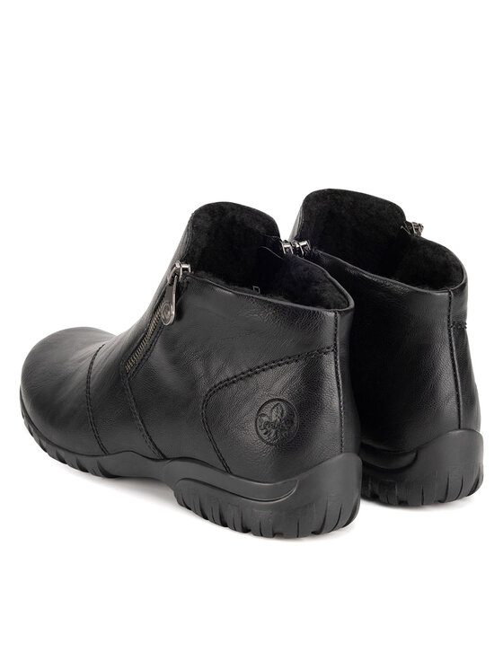 Rieker Rieker Μποτάκια L4663-01 Μαύρο