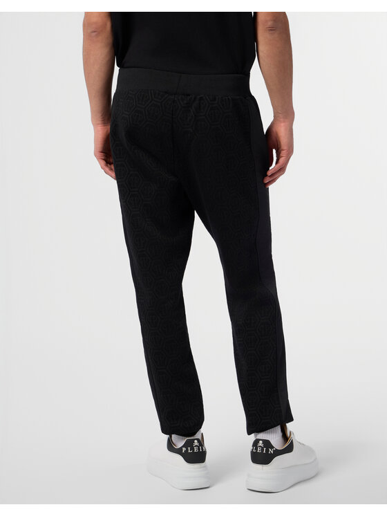 PHILIPP PLEIN PHILIPP PLEIN Spodnie dresowe 29715 Czarny Jogger Fit
