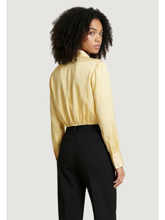 Artigli Artigli Camicia NODO Giallo Casual Fit