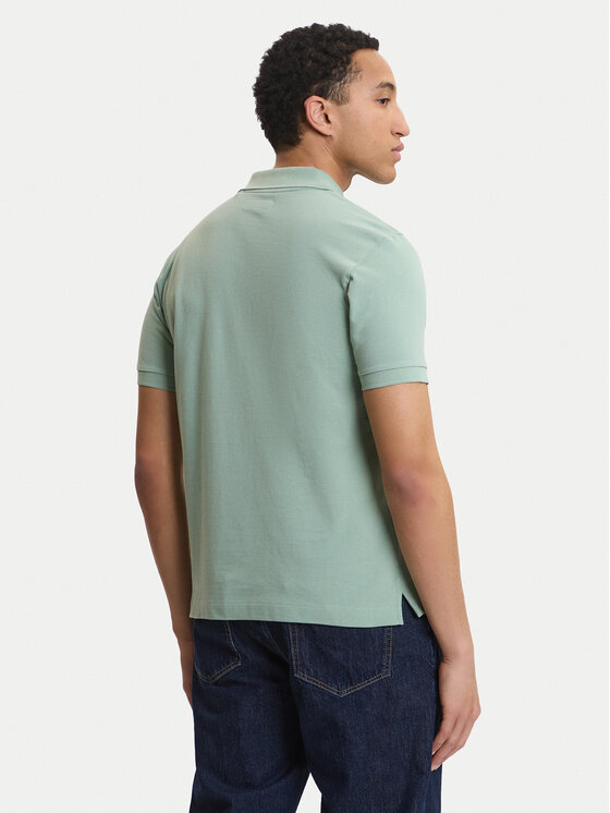 Guess Jeans Guess Jeans Polokošeľa M4BP29 KCJV1 Zelená Regular Fit