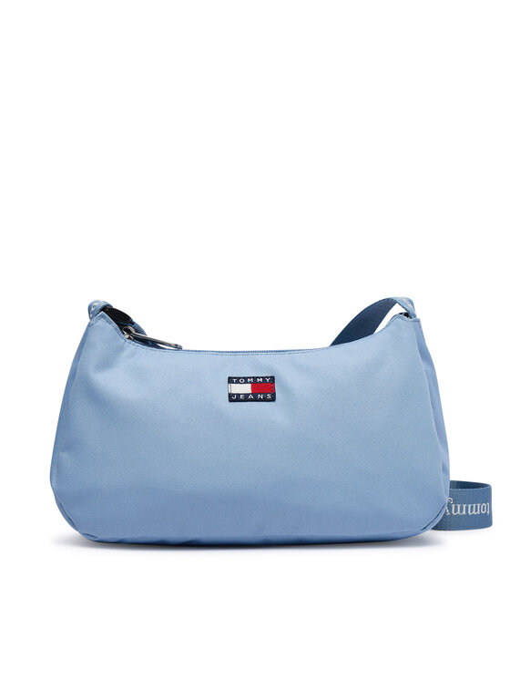Tommy Jeans Tommy Jeans Ročna torba Tjw Ess Daily Shoulder Bag AW0AW18768 Svetlo modra