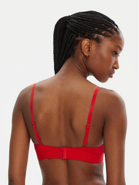 HUGO HUGO Bralette krūšturis Red Label 50503098 Sarkans