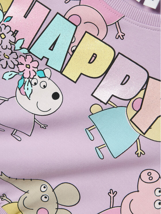 NAME IT NAME IT Džemperis Fira Peppa 13240631 Violetinė Regular Fit