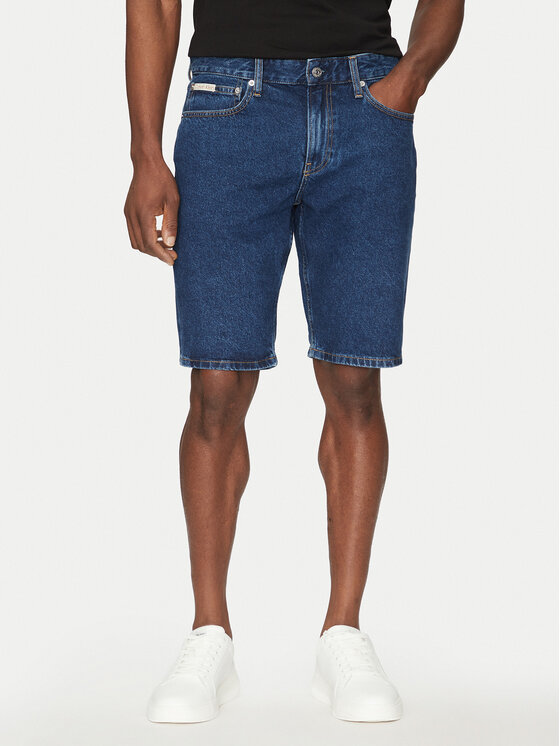 Calvin Klein Jeans Calvin Klein Jeans Džínové šortky J30J327192 Tmavomodrá Regular Fit
