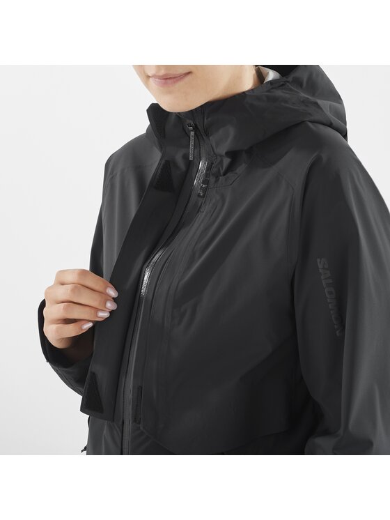 Salomon Salomon Kurtka przeciwdeszczowa OUTERPATH PRO 2.5L Czarny Standard Fit
