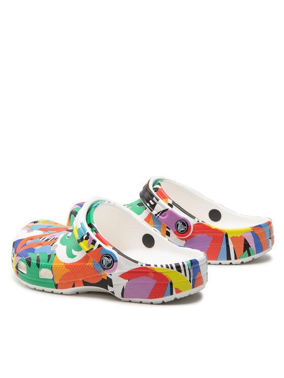 Crocs Crocs Șlapi Classic Retro Resort Clog 207849 Colorat