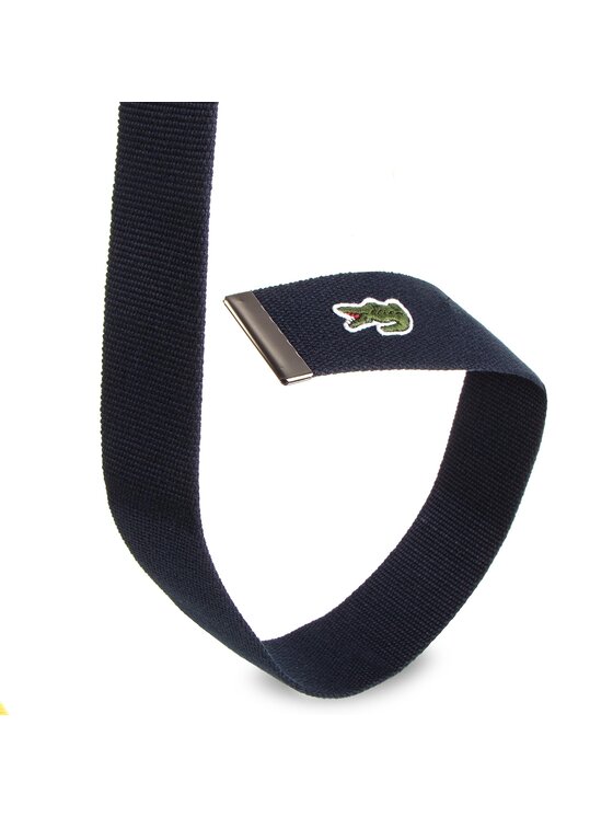 Lacoste Lacoste Pánský pásek RC2012 Tmavomodrá