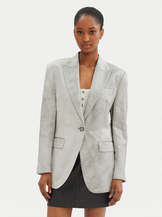 PINKO Sako For You 104716 A2BP Sivá Regular Fit
