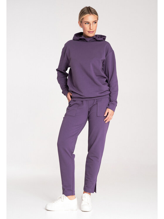 FIGL FIGLFIGL Felpa M1034 Viola Regular Fit