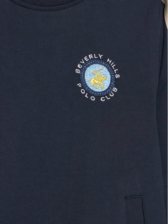 Beverly Hills Polo Club Beverly Hills Polo Club Sweatshirt 76B5F0022 Dunkelblau Regular Fit