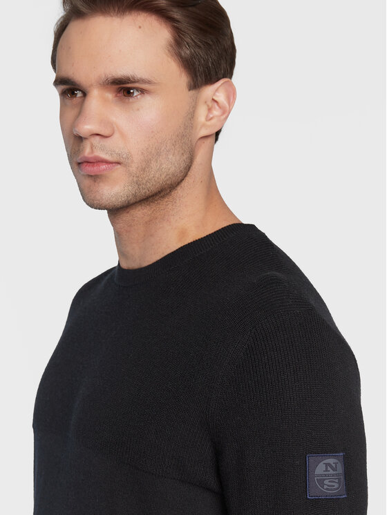 North Sails Nero Acrylic Men Cardigan