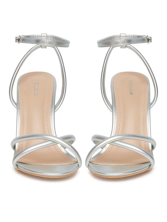 DeeZee DeeZee Sandale F89725-61 Srebrna