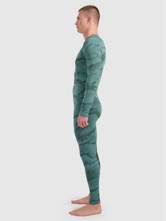 4F 4F Bielizna termoaktywna dolna SKI PERFORMANCE Khaki