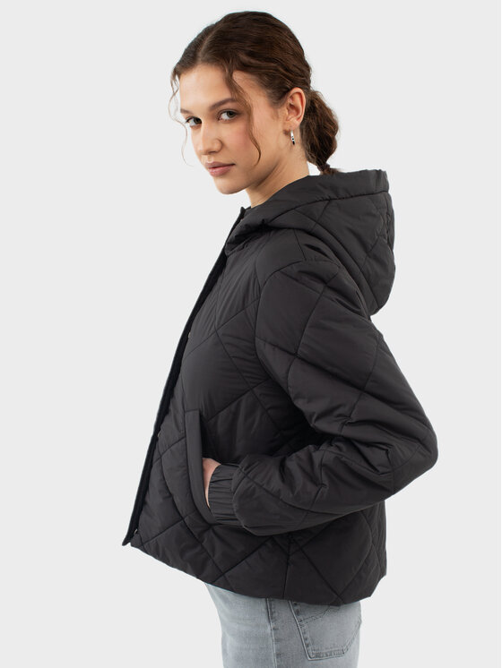 BIG STAR BIG STAR Kurtka zimowa PERY Czarny Basic Fit