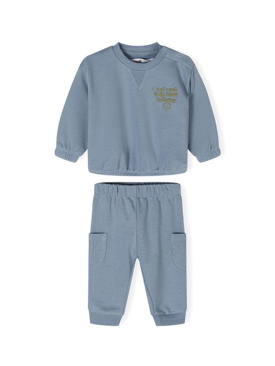 MINOTI MINOTI Bluza 24fleece12 Niebieski Regular Fit