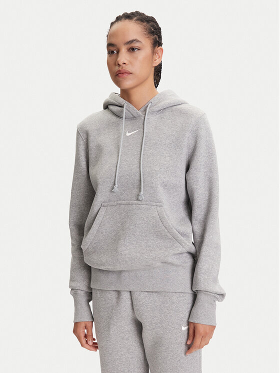 Nike Nike Mikina HF6839 Šedá Relaxed Fit