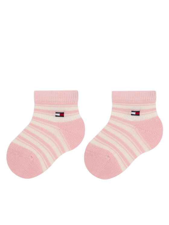 Tommy Hilfiger Tommy Hilfiger 3er-Set niedrige Kindersocken 701236342 Rosa