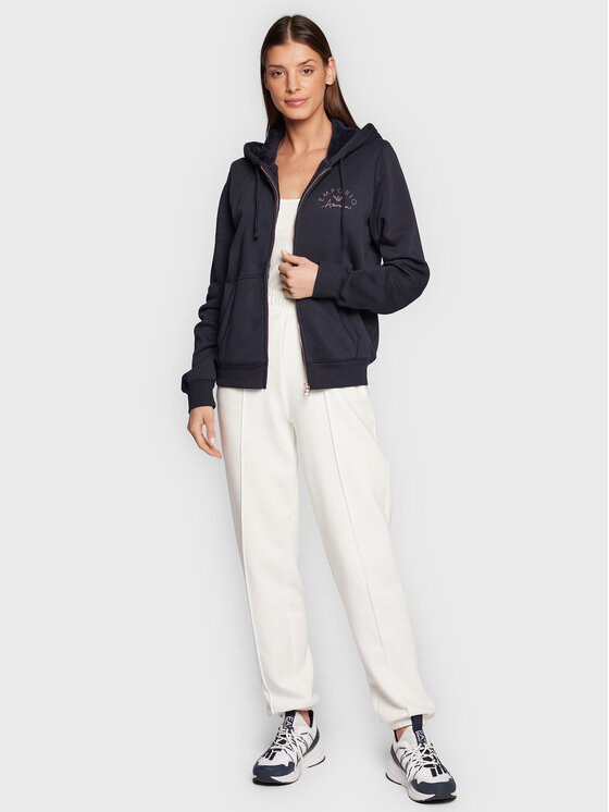 Felpa 164610 2F256 00135 Blu scuro Regular Fit