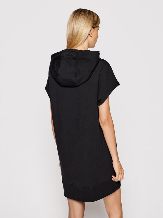 Vestito di maglia DP1D4455 Nero Regular Fit