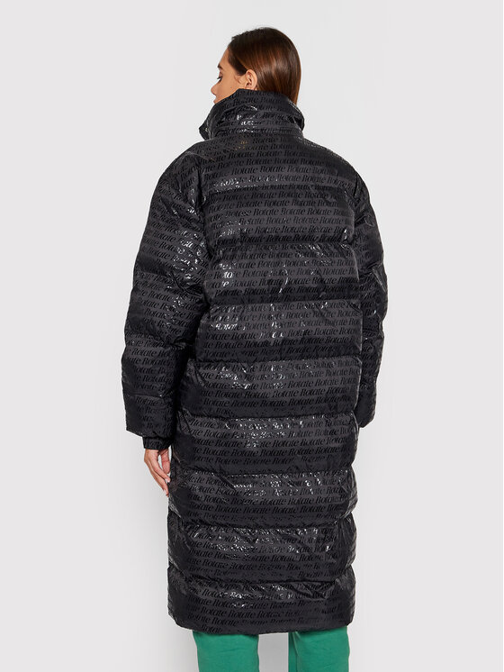 ROTATE ROTATE Kurtka zimowa Tina RT789 Czarny Relaxed Fit