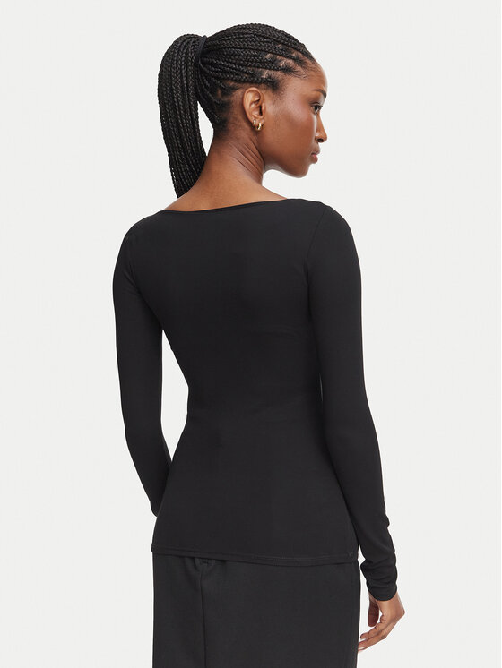 Elisabetta Franchi Elisabetta Franchi Блуза MD-005-67E2-V280 Черен Slim Fit