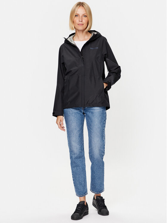 Marmot Marmot Kurtka przeciwdeszczowa Minimalist GORE-TEX Jacket M12683 Czarny Regular Fit