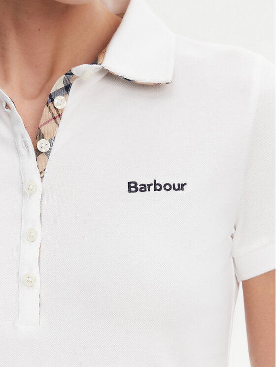 Barbour Barbour Polo LML0634WH33 Bianco Regular Fit