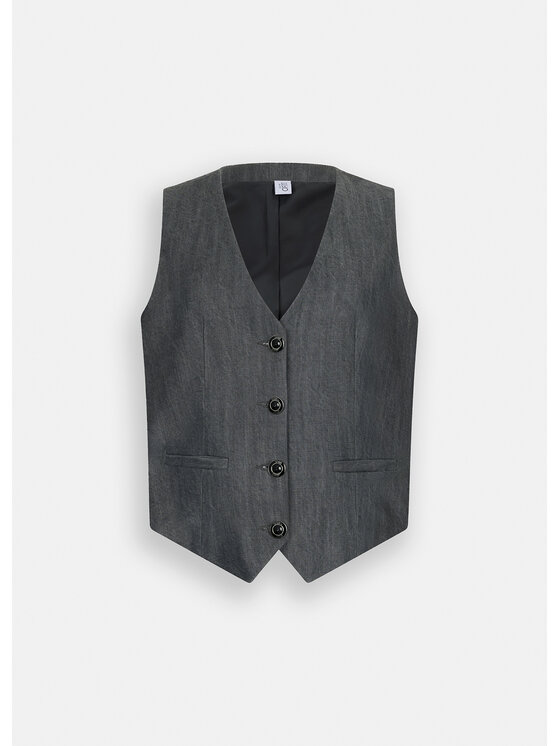 Liu Jo Liu Jo Gilet UF5226D026687457 Grigio Regular Fit
