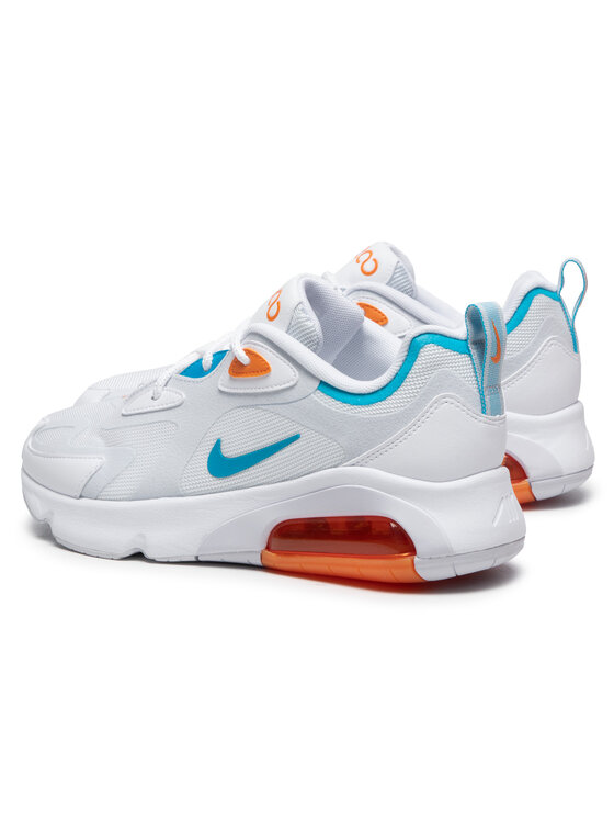 Air max 200 blue hot sale orange