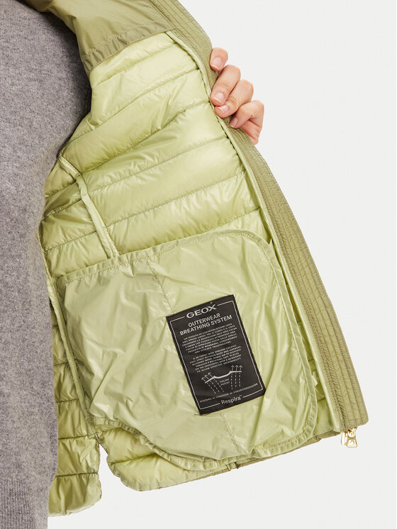 Geox Geox Vestă Jaysen W5525D T3146 F3275 Verde Regular Fit