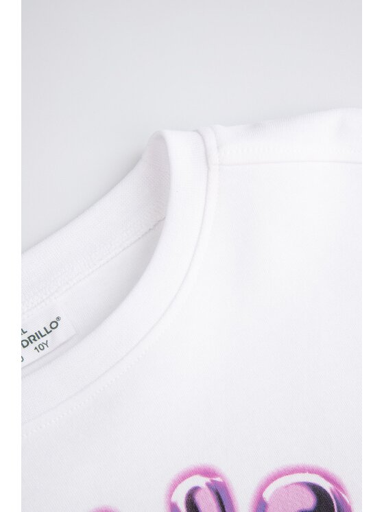 Coccodrillo Coccodrillo T-Shirt WC5143102CGJ-001 Bílá Regular Fit