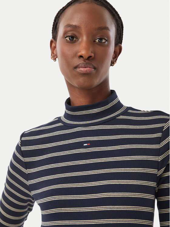 Tommy Jeans Tommy Jeans Palaidinė Essential DW0DW19830 Tamsiai mėlyna Slim Fit
