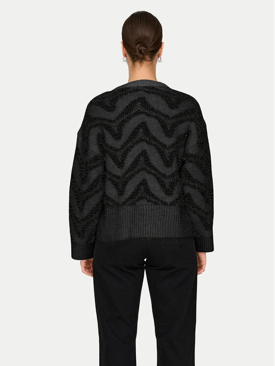 ONLY ONLY Sweter Jane 15332157 Szary Regular Fit
