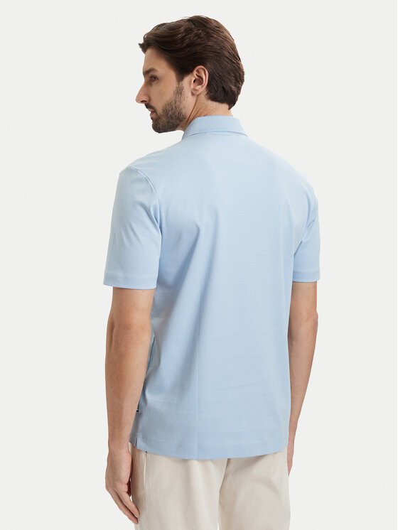 BOSS BOSS Polo majica C-Parris 50555829 Svetlo modra Regular Fit