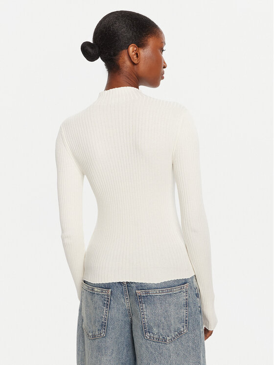 HUGO HUGO Sweter Sarmie_B 50522578 Écru Slim Fit