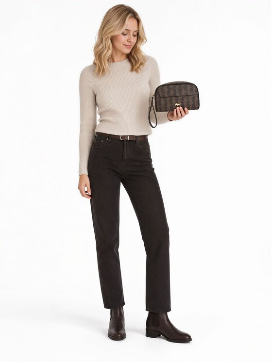 Lacoste Lacoste Kosmetyczka 334569 Brązowy