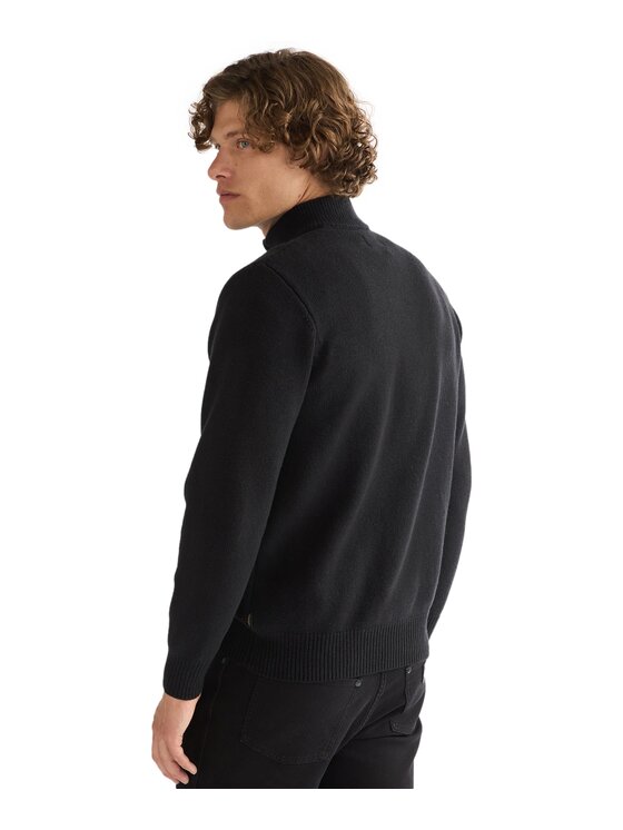 Wrangler Wrangler Sweter 112387648 Czarny Regular Fit