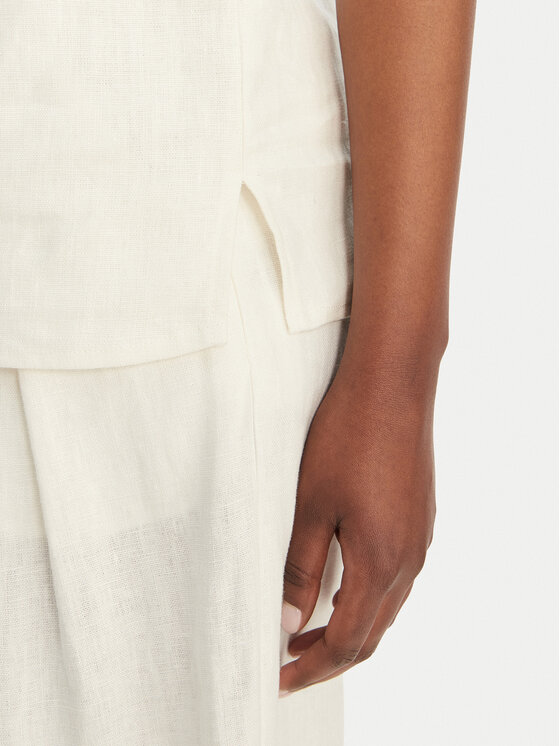 Eleh Eleh Blusa SS260317 Bianco Regular Fit